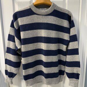 Vintage Northeast Knitting Mills Wool Blend Crewneck Sweater Made In USA Size XL